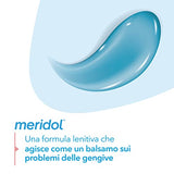 Meridol pack double 75ml, pratique pour usage quotidien à domicile et en voyage.