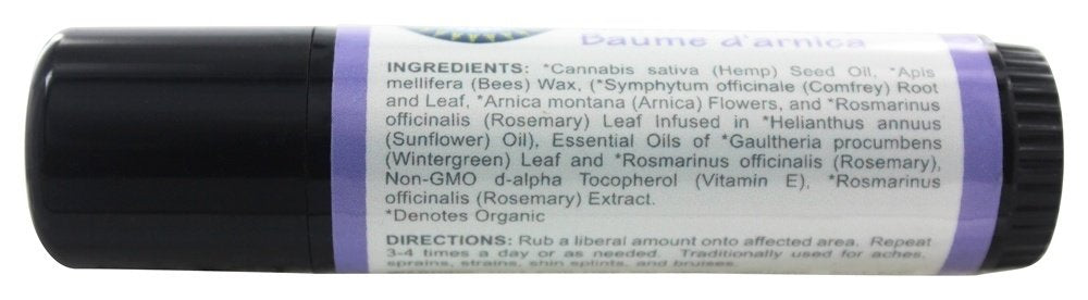 Merry Hempsters Arnica Baume, soin des articulations grâce à une absorption rapide.