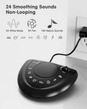 Mesqool 24 sons disponibles pour différentes atmosphères de repos.