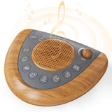 Mesqool machine-bruits-sommeil-portable idéale en voyage grâce à sa batterie intégrée.