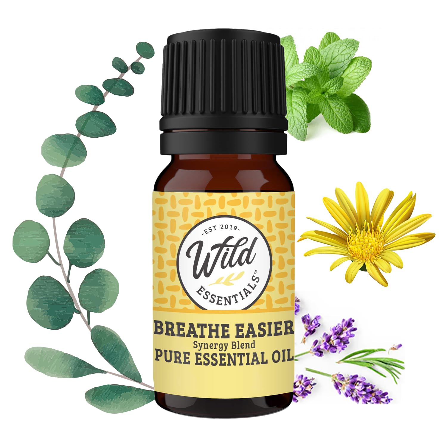 Wild Essentials Breathe Easier: bouteille 10 ml prête à diffusion