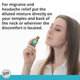 mEssentials Migraine Relief – application sur tempes pour soulager les maux de tête
