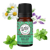 mEssentials Migraine Relief — bouteille 10 ml prête à l'emploi pour soulager les tensions.