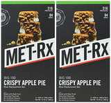 MET-Rx Big 100 barre pomme croustillante, 30 g de protéines par barre.