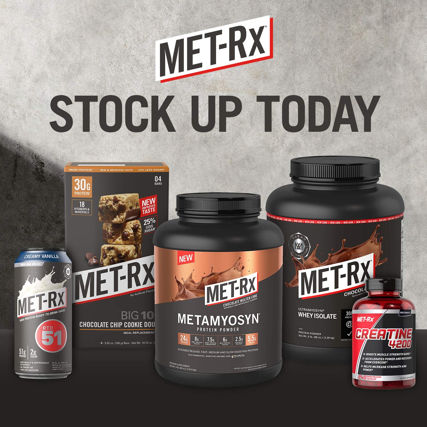 MET-Rx Big 100 barre pomme croustillante, saveur naturelle et nutriments utiles.