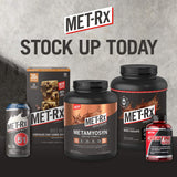 MET-Rx Big 100 barre pomme croustillante, saveur naturelle et nutriments utiles.
