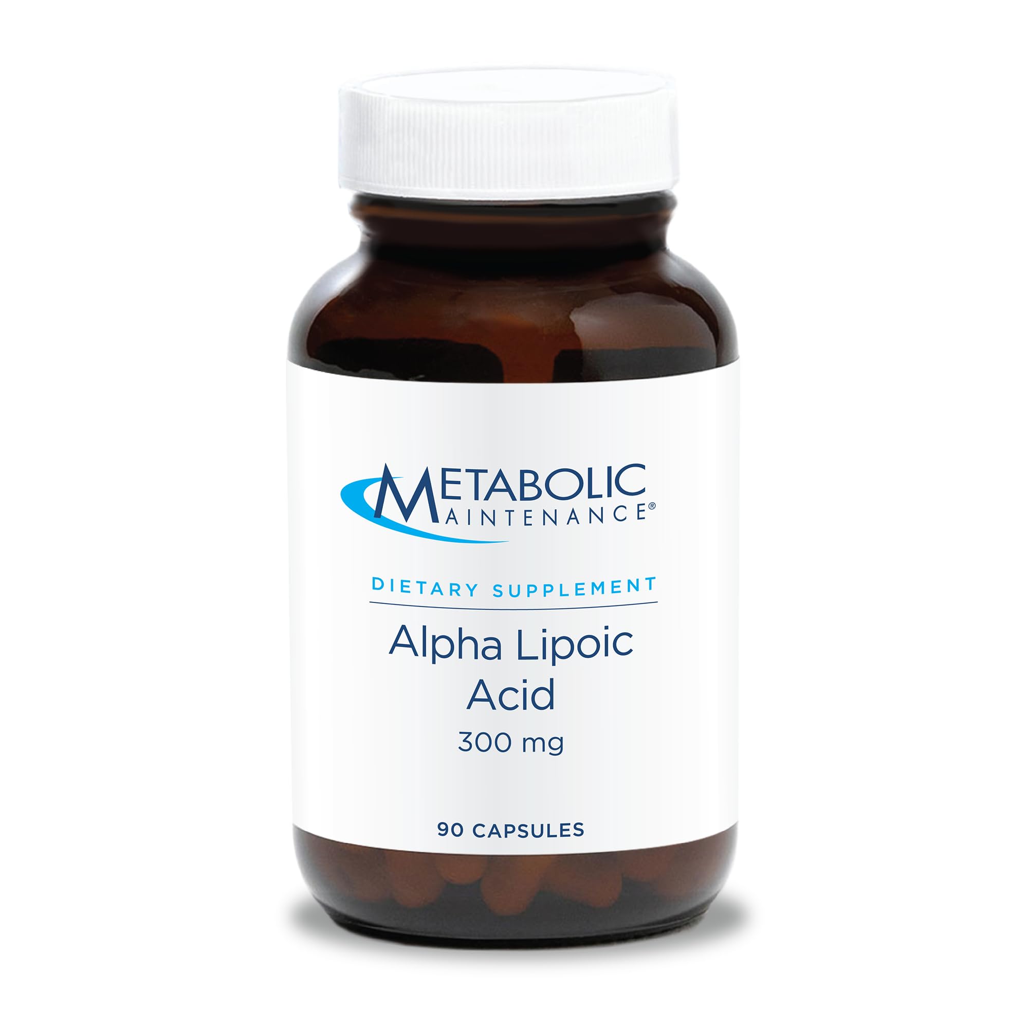 Metabolic Maintenance Alpha Lipoic Acid 300 mg, capsule végétale pour soutien antioxydant