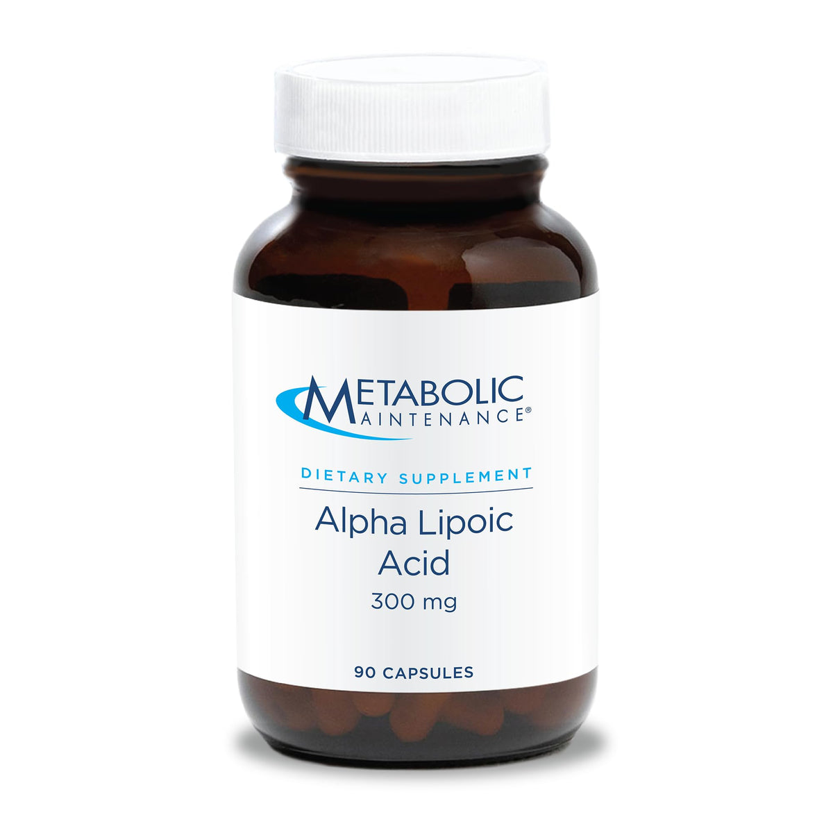 Metabolic Maintenance Alpha Lipoic Acid 300 mg, capsule végétale pour soutien antioxydant