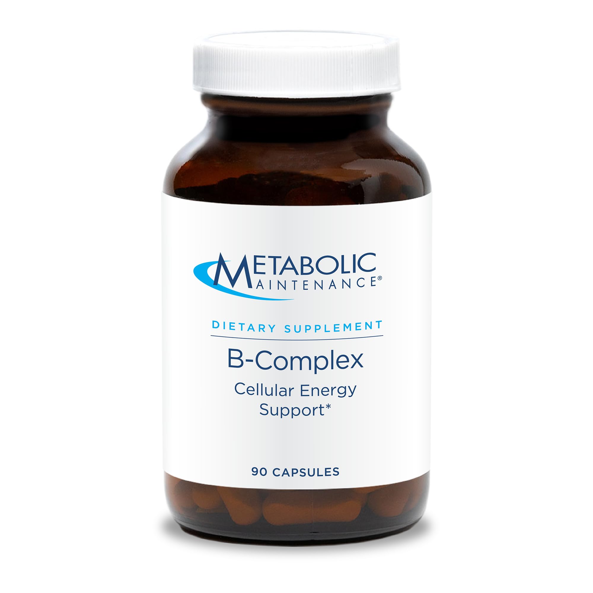 Metabolic Maintenance B-Complex, bouteille présente, soutien potentiel à l’énergie quotidienne.
