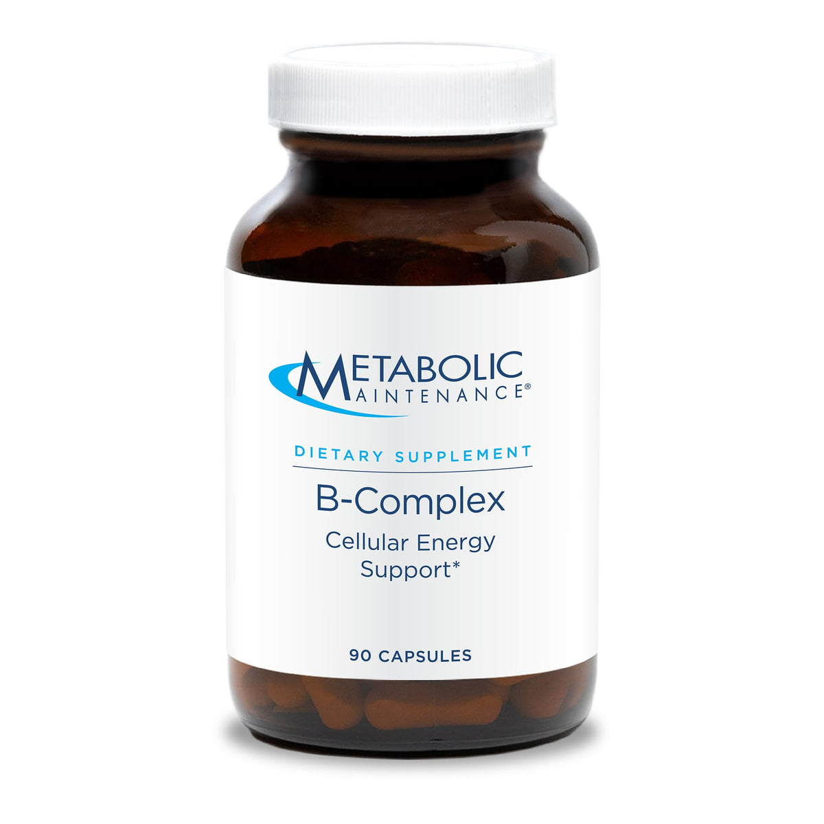 Metabolic Maintenance B-Complex, bouteille présente, soutien potentiel à l’énergie quotidienne.