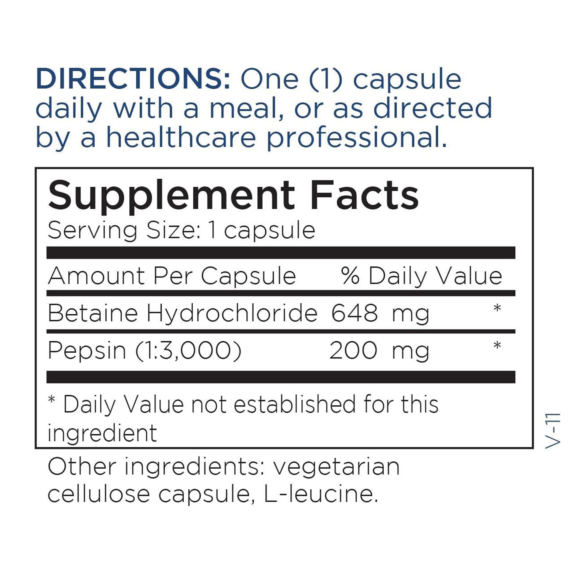 Dose quotidienne facile à prendre avec repas pour Metabolic Maintenance
