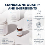 Étiquette claire Metabolic Maintenance indiquant ingrédients et dosage