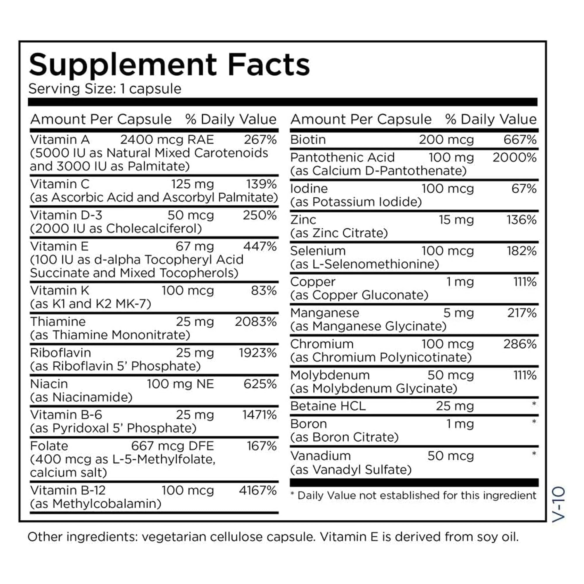 Metabolic Maintenance The Big One Plus — emballage de qualité, pureté assurée sans additifs.