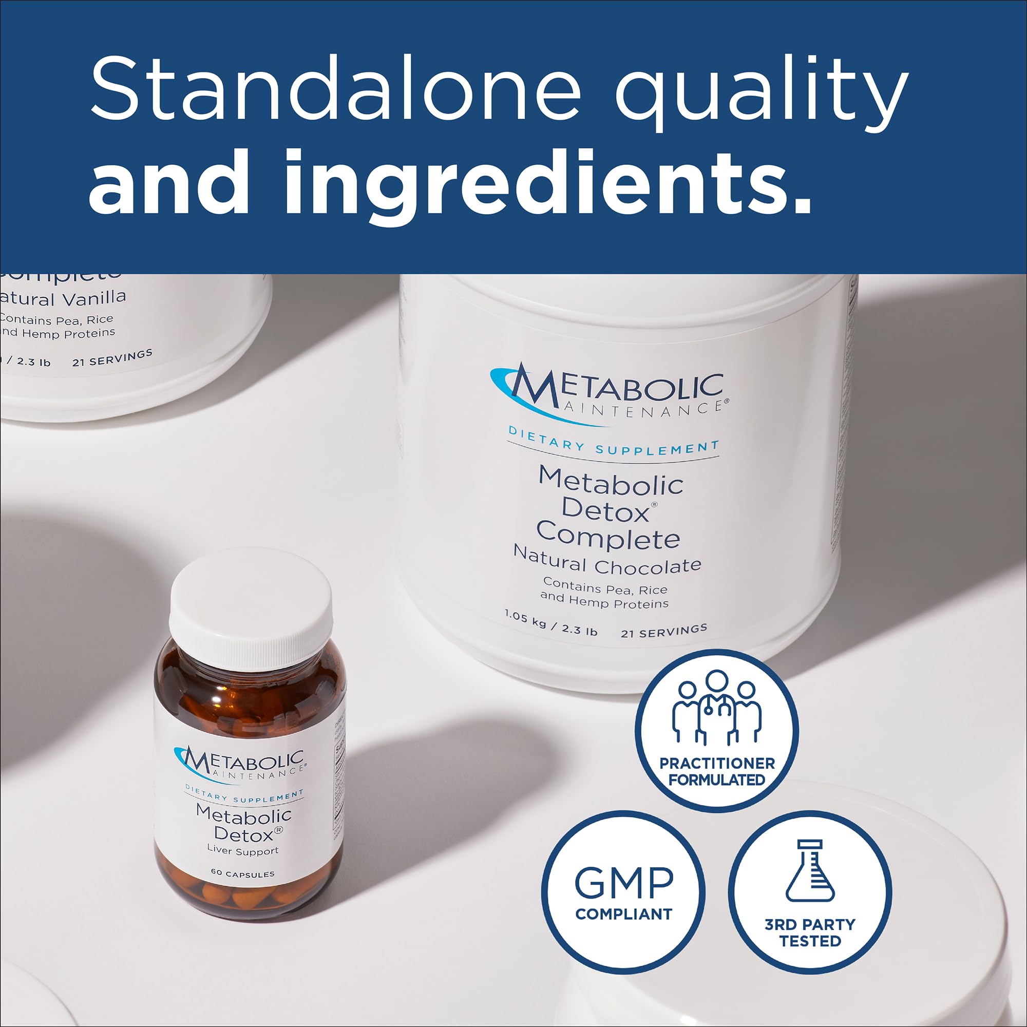 CoQ10 Metabolic Maintenance – étiquette vitamine C et biodisponibilité