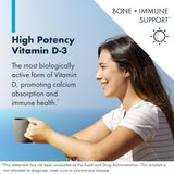 Metabolic Maintenance D3, visuel axé sur immunité et équilibre.