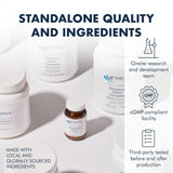 Emballage cartonné Metabolic Maintenance Resveratrol pipérine, dosage clair.