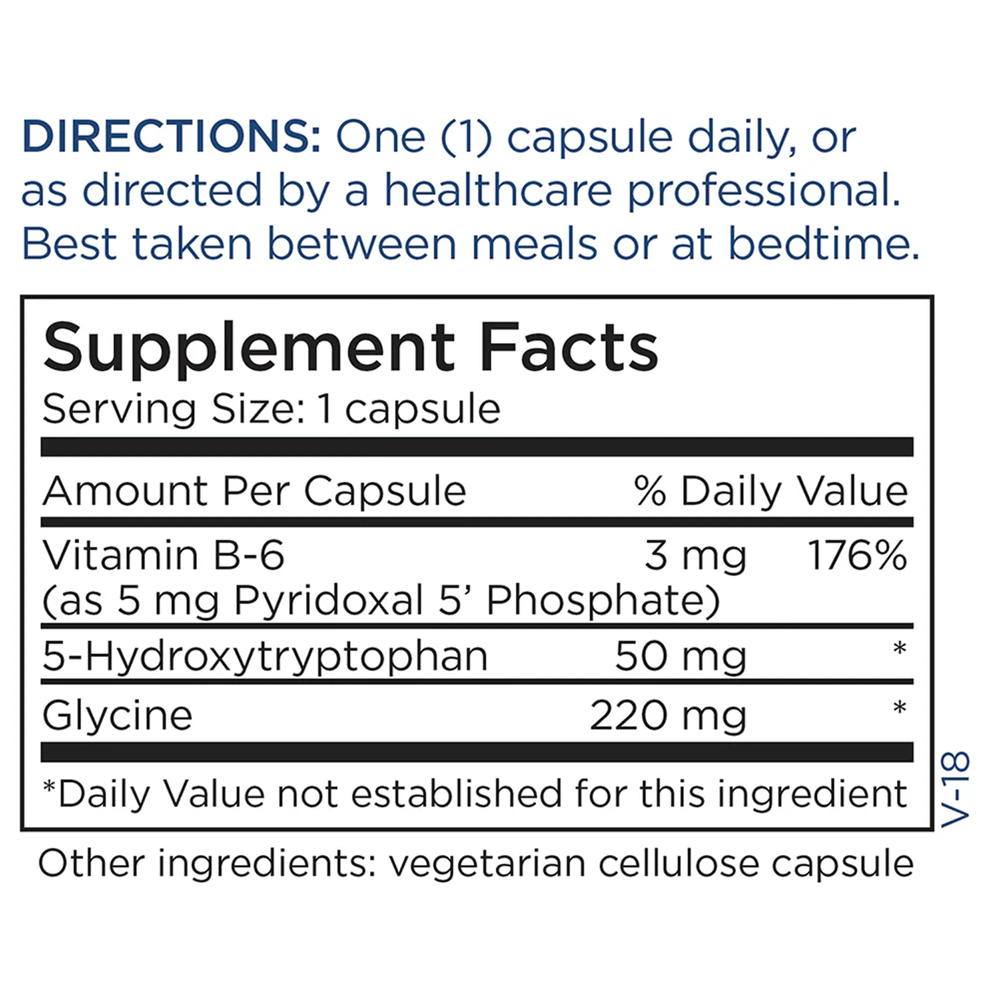 Conditionnement Metabolic Maintenance 5-HTP, instant de calme et d'apaisement