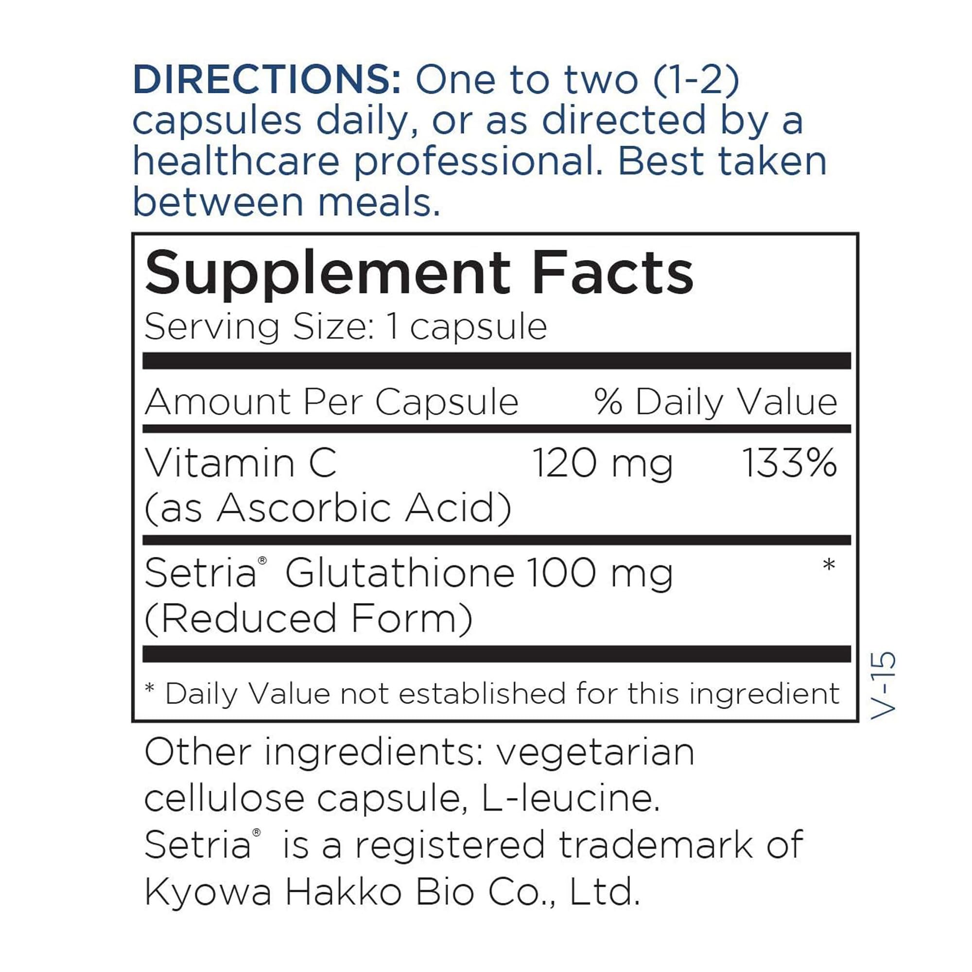 Metabolic Maintenance L-Glutathione 100 mg – usage quotidien – soutien potentiel immunitaire et détox.