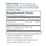 Metabolic Maintenance L-Glutathione 100 mg – usage quotidien – soutien potentiel immunitaire et détox.