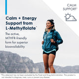 Étui Metabolic Maintenance L-Methylfolate mettant en évidence pureté et emballage