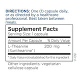 Utilisation quotidienne Metabolic Maintenance L-Theanine, énergie calme et concentration lors des journées actives.