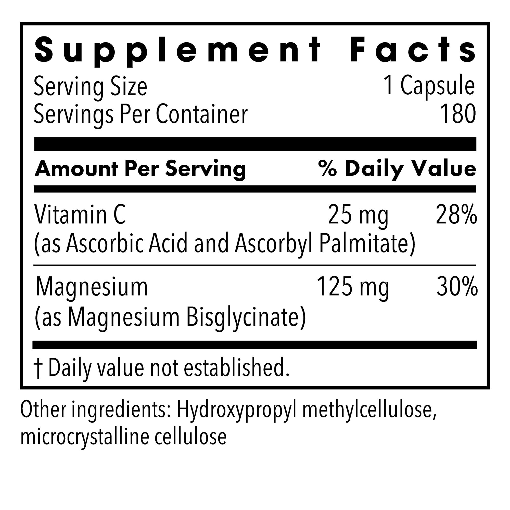 Capsules Metabolic Maintenance Glycinate, prise nocturne pour relaxer muscles et nerfs