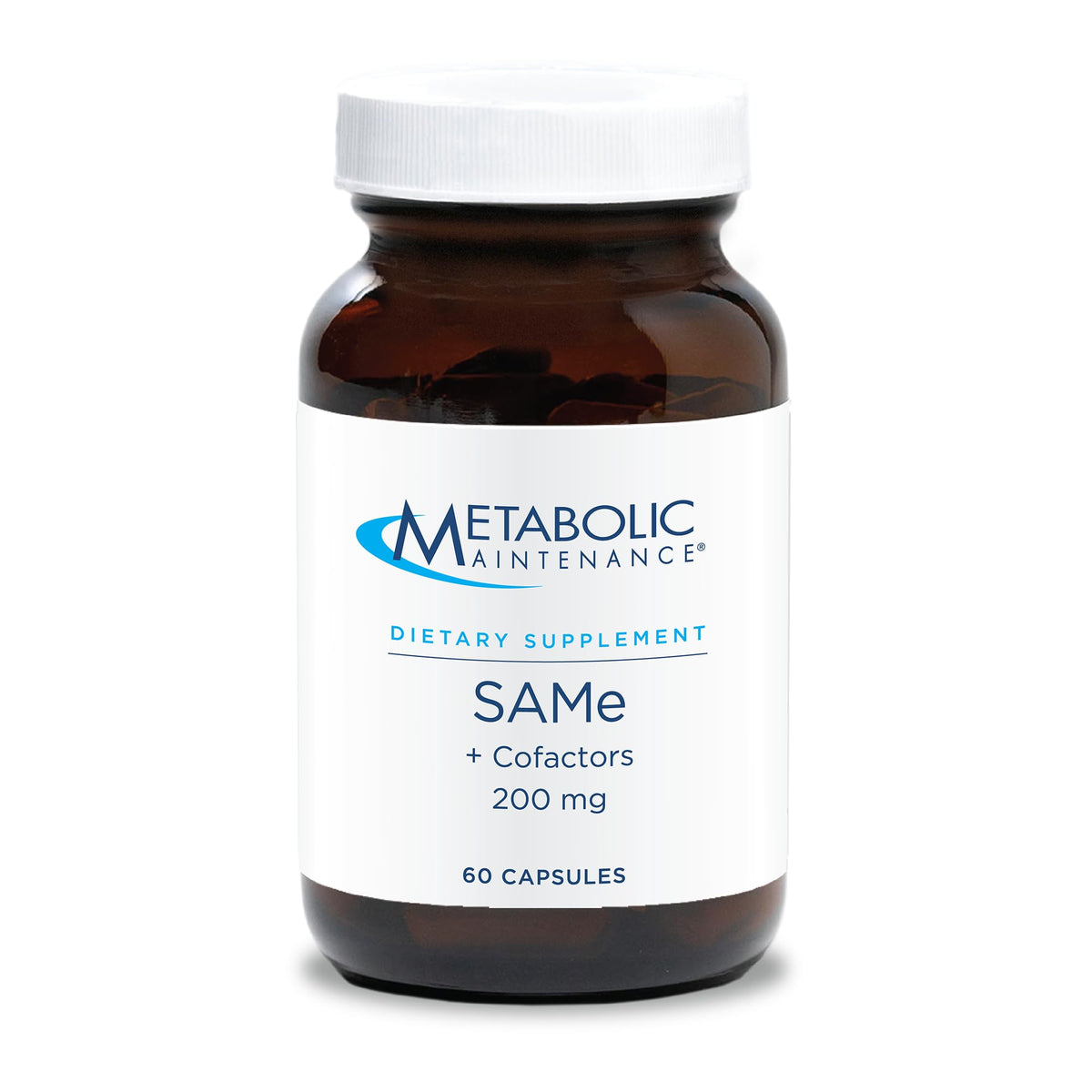 Metabolic Maintenance SAMe Cofacteurs — bouteille du complément, soutien potentiel de l'humeur et du métabolisme