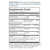 Metabolic Maintenance SAMe Cofacteurs — emballage élégant, information claire et accessibilité du produit
