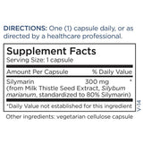 Metabolic Maintenance Silymarin – gélules vegetariennes faciles a avaler au quotidien