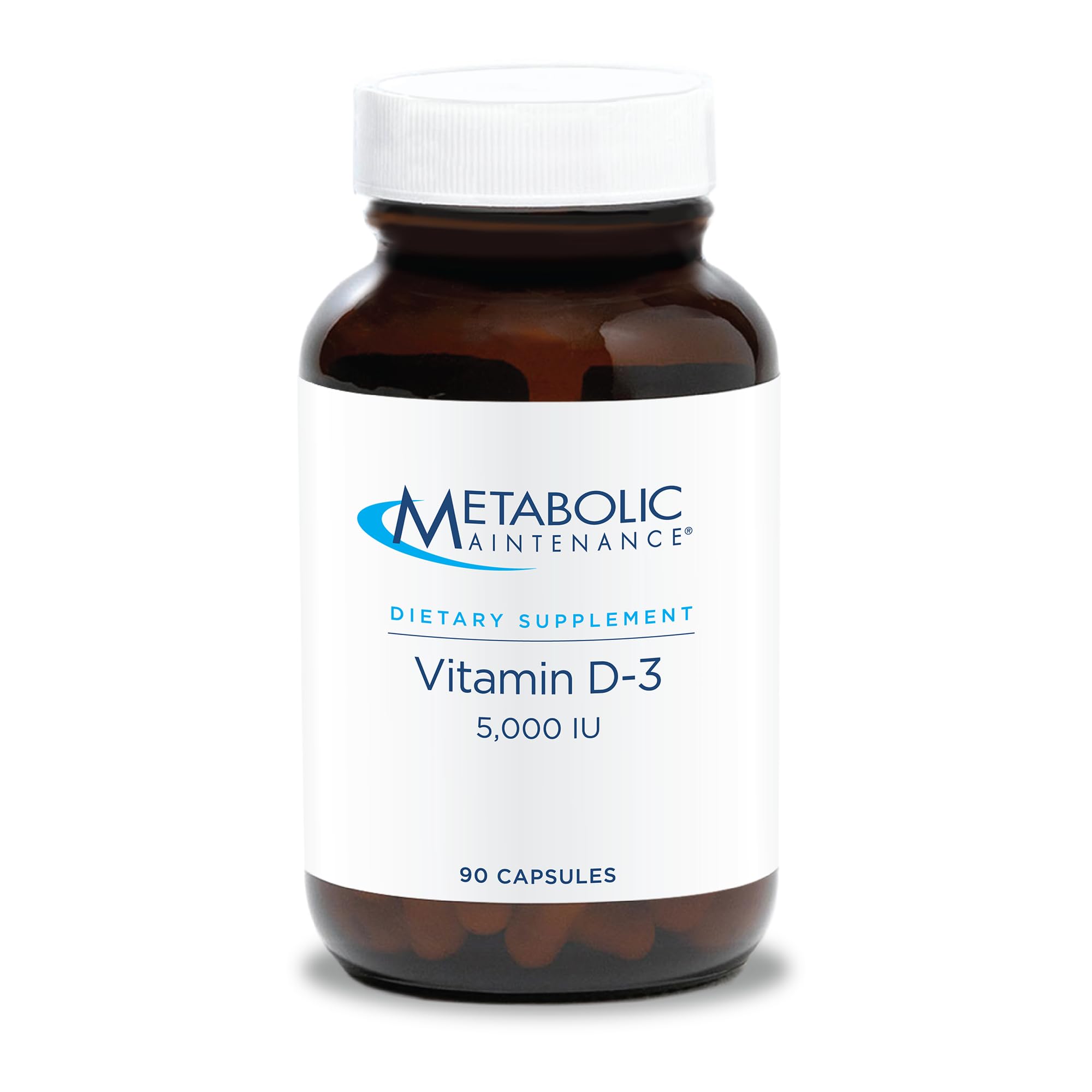 Metabolic Maintenance Vitamin D3 5000 UI – bouteille soutient os et immunité