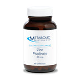 Metabolic Maintenance Zinc Picolinate – bouteille avec gélules végétariennes prêt à l’emploi