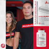 Metabolic Nutrition Magnésium 650 mg - emballage compact et rangement facile.
