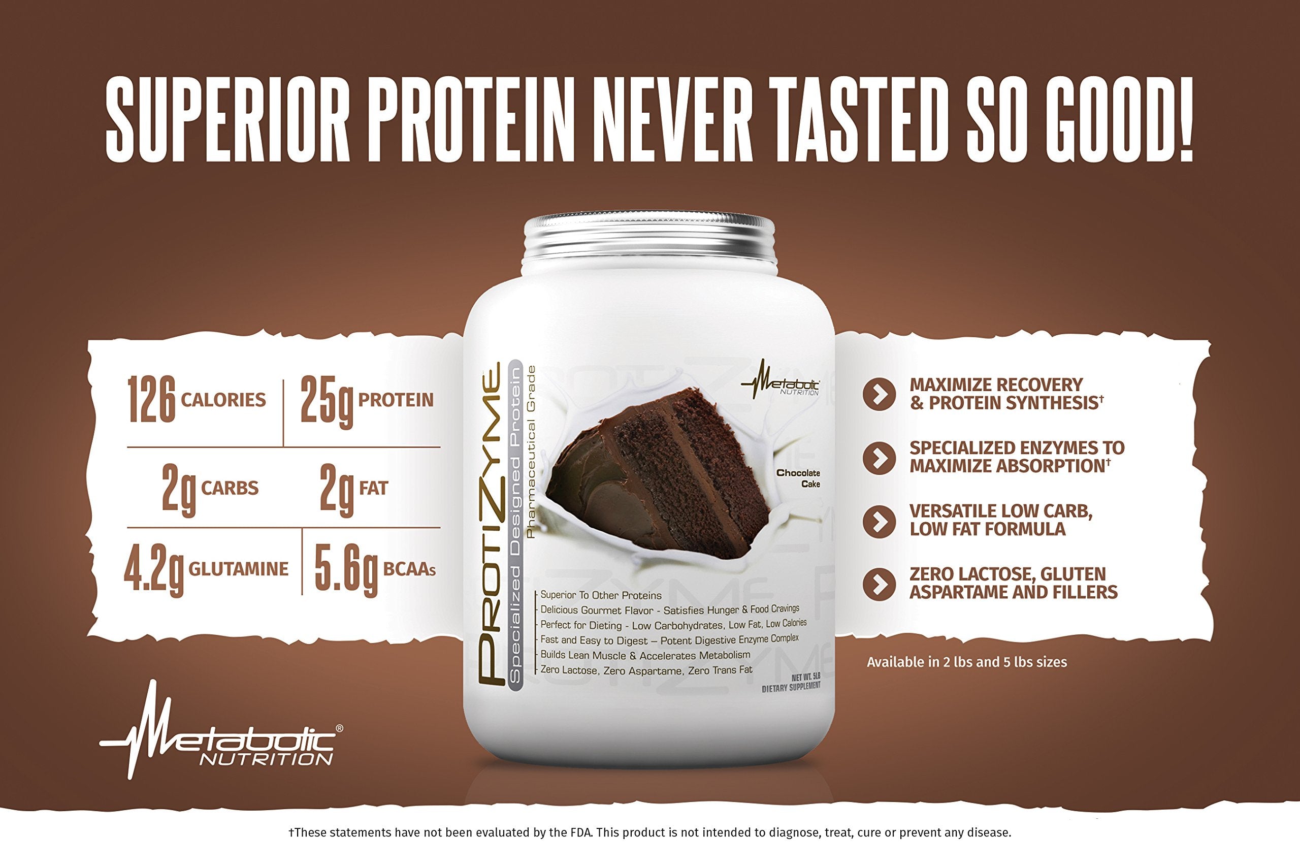 Protizyme Metabolic Nutrition — boite-5-livres, économie et grandes portions.