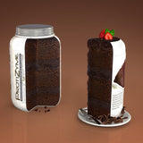 Protizyme gâteau chocolat — visuel chocolat, shake gourmand après effort.