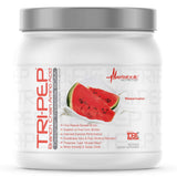 Tri-Pep BCAA de Metabolic Nutrition en poudre saveur pastèque, bouteille prête pour récupération après effort.