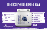 Verre ou shaker avec Tri-Pep BCAA, poudre pastèque, soutient l’endurance et la récupération.