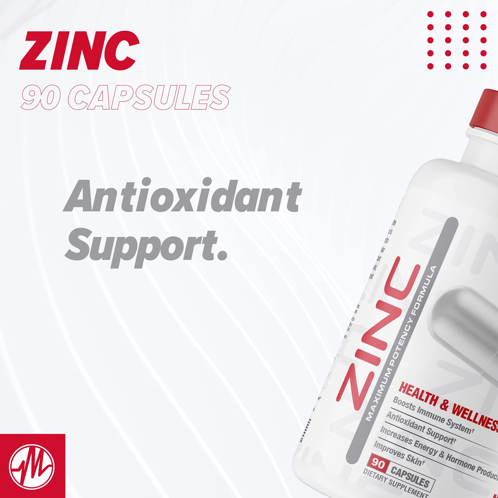 Metabolic Nutrition Zinc, soutien potentiel de la peau et de son éclat