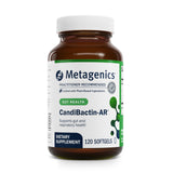 Bouteille Metagenics Candibactin-AR, gélules enteriques, pour un confort digestif potentiel