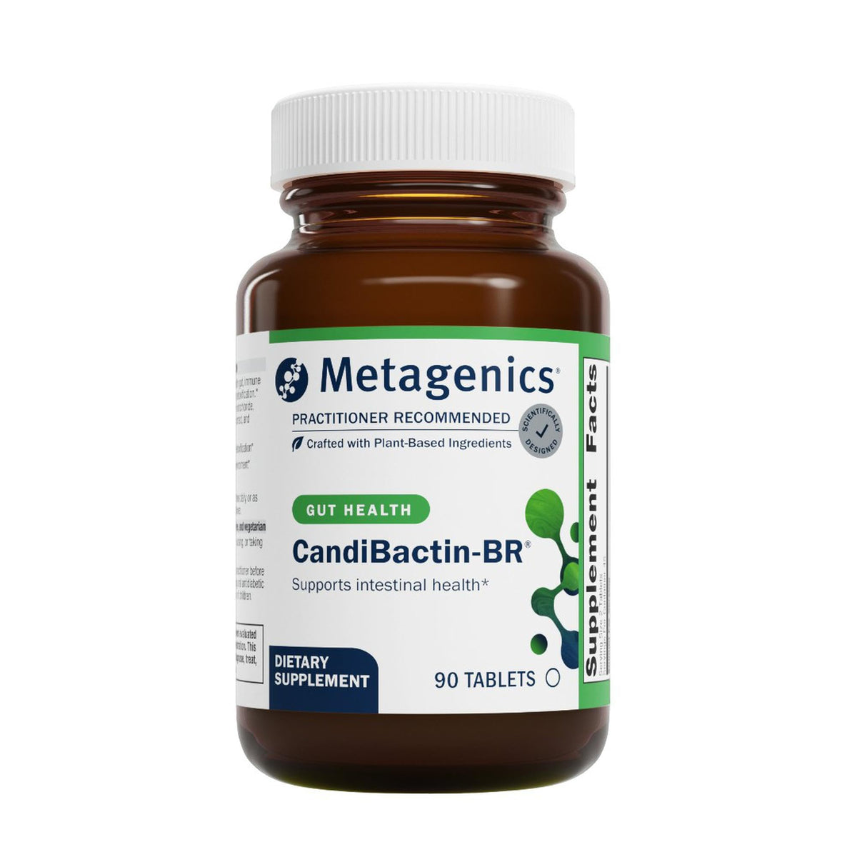 Candibactin-BR Metagenics – bouteille-tablettes pour le soutien intestinal