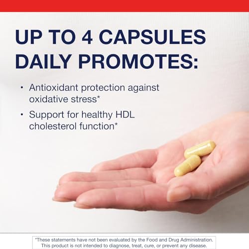 Metagenics CardioLux HDL – capsules pratiques pour routine quotidienne et équilibre du cholestérol