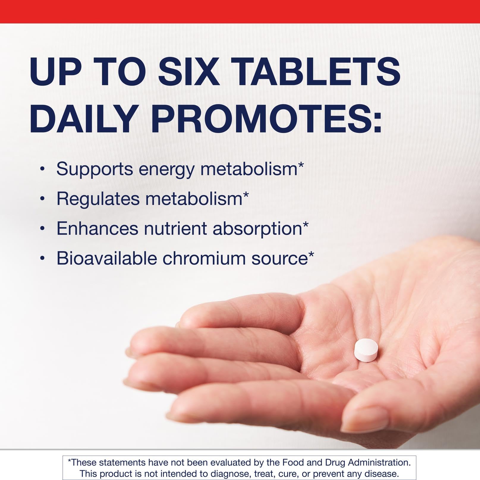 Tablettes Metagenics Chromium Picolinate – format pratique pour un usage quotidien