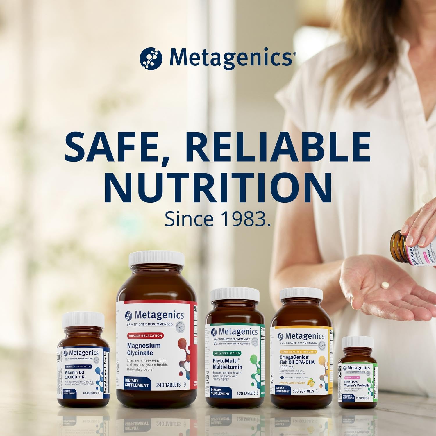 Metagenics Clear Change Quotidien vitamines B: contribue au métabolisme énergétique et au bien-être.