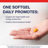 CoQ10 ST-100, capsules softgel pratiques pour énergie quotidienne.