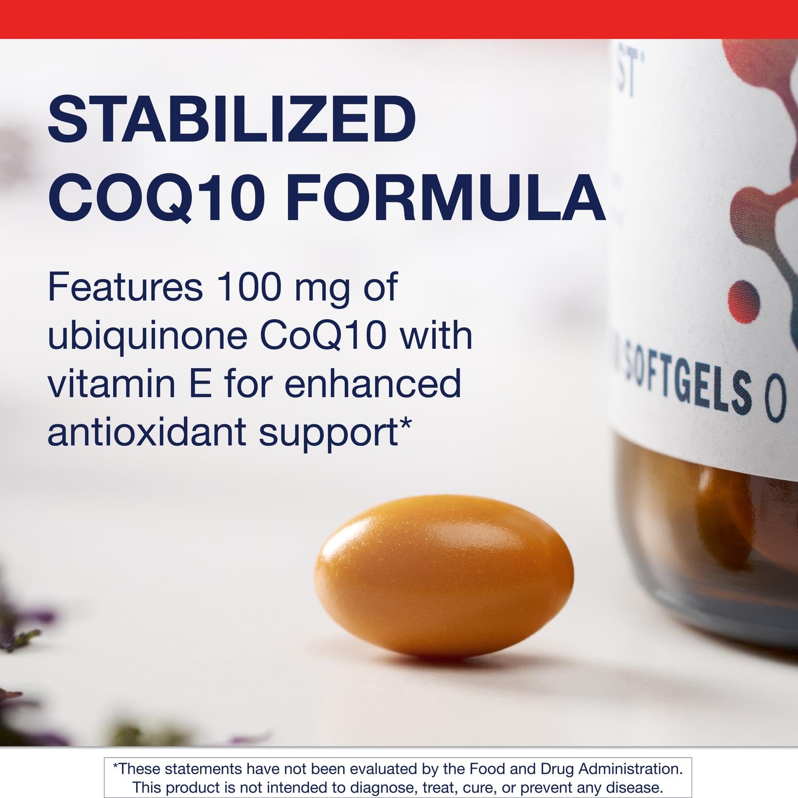 Capsules softgel Metagenics pour énergie cellulaire et performance quotidienne.