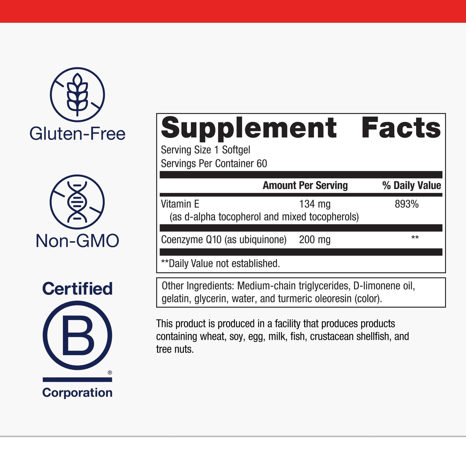 CoQ10 ST-200 – détails des capsules molles, biodisponibilité améliorée pour absorption efficace.