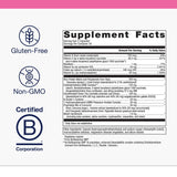 Tablettes EstroFactors Metagenics, utilisation quotidienne possible pour l'équilibre hormonal.