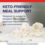 Shaker vanille Metagenics Ketogenic Shake pour mélange rapide après l'entraînement.
