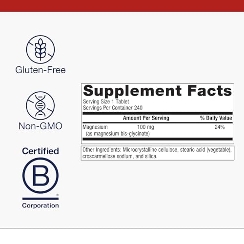 Metagenics Magnesium Glycinate – gélules, traçabilité et pureté garanties