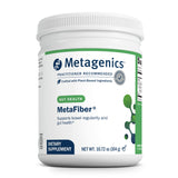 Emballage Metagenics MetaFiber, pratique à ranger dans la cuisine.