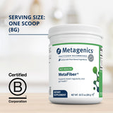 Mélange MetaFiber dans une boisson, texture lisse et homogène.